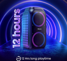 foto de Hisense Party Rocket 160 Altavoz para fiestas Negro 160 W