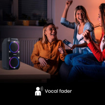 foto de Hisense Party Rocket 160 Altavoz para fiestas Negro 160 W