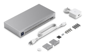 foto de SWITCH UBIQUITI UNIFI USW-PRO-MAX-16 16 PUERTOS