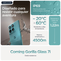 foto de SMARTPHONE MOTOROLA MOTO EDGE 60 FUSION 5G 8GB/256GB AMAZONITE