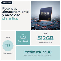 foto de SMARTPHONE MOTOROLA MOTO EDGE 60 FUSION 5G 8GB/256GB AMAZONITE