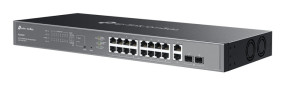 foto de SWITCH TP-LINK OMADA ES220GMP 16-PORT GIGA POR+ 2-PORT RJ45 2 SFP