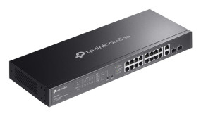 foto de SWITCH TP-LINK OMADA ES220GMP 16-PORT GIGA POR+ 2-PORT RJ45 2 SFP