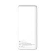 LEOTEC POWERBANK 20000MAH 22,5W PD20W BLAN (1 USB-C+2USB-A INC USB-A A USB-C)
