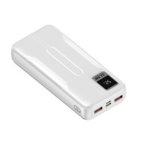 foto de LEOTEC POWERBANK 20000MAH 22,5W PD20W BLAN (1 USB-C+2USB-A INC USB-A A USB-C)