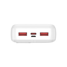 foto de LEOTEC POWERBANK 20000MAH 22,5W PD20W BLAN (1 USB-C+2USB-A INC USB-A A USB-C)