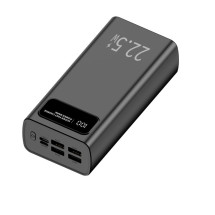 foto de LEOTEC POWERBANK 30000MAH 22,5W PD20W NEG (1 USB-C+4USB-A INC USB-A A USB-C)