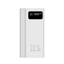 foto de LEOTEC POWERBANK 30000MAH 22,5W PD20W BLAN (1 USB-C+4USB-A INC USB-A A USB-C)