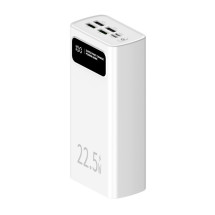 foto de LEOTEC POWERBANK 30000MAH 22,5W PD20W BLAN (1 USB-C+4USB-A INC USB-A A USB-C)