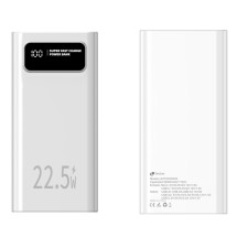 foto de LEOTEC POWERBANK 30000MAH 22,5W PD20W BLAN (1 USB-C+4USB-A INC USB-A A USB-C)