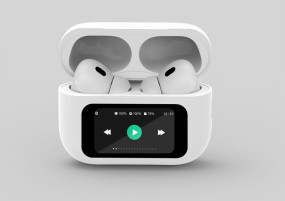 foto de AURICULARES GEMBIRD TWS-LCD-ANC-01-W BLANCO BT