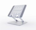 foto de SOPORTE ELEVADOR PLEGABLE PARA PORTATIL GRIS ESPACIAL