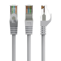 foto de CABLE RED GEMBIRD UTP CAT6 0,50M COBRE GRIS