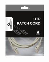 foto de CABLE RED GEMBIRD UTP CAT6 3M COBRE GRIS