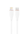 foto de CABLE DE CARGA Y DATOS GEMBIRD USB TIPO-C A 8 CLAVIJAS 1,5 M BLANCO