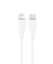 foto de CABLE DE CARGA Y DATOS GEMBIRD USB TIPO-C A 8 CLAVIJAS 1,5 M BLANCO