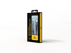 foto de CABLE DE CARGA Y DATOS GEMBIRD (PD) TIPO-C SILICONA ALTA CALIDAD 1,5M NEGRO