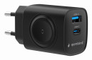 foto de CARGADOR GEMBIRD 2-1 USB CARGA RAPIDA + APPLE WATCH NEGRO