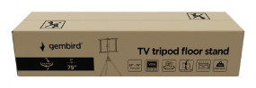 foto de SOPORTE DE SUELO GEMBIRD TRIPODE PARA TV (GIRATORIO/INCLINABLE) 32 - 75