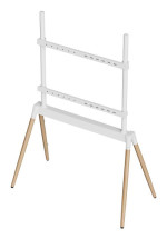 foto de SOPORTE DE SUELO GEMBIRD PARA TV 55 - 86 BLANCO/MADERA