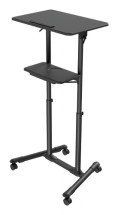 foto de PUPITRE DE CONFERENCIA MOVIL GEMBIRD CON RUEDAS PIVOTANTES NEGRO