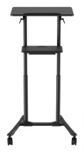 foto de PUPITRE DE CONFERENCIA MOVIL GEMBIRD CON RUEDAS PIVOTANTES NEGRO