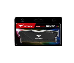 foto de DDR4 TEAMGROUP T-FORCE DELTA RGB 16GB X1 3200 NEGRO
