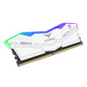 foto de DDR5 TEAMGROUP T-FORCE DELTA RGB 16GB X2 6000 BLANCO