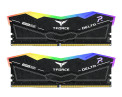 foto de DDR5 TEAMGROUP T-FORCE DELTA RGB 8GB X2 6000 NEGRO