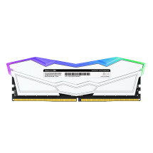 foto de DDR5 TEAMGROUP T-FORCE DELTA RGB 16GB X2 6000 BLANCO