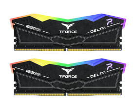 foto de DDR5 TEAMGROUP T-FORCE DELTA RGB 32GB X2 6000 NEGRO