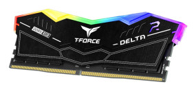foto de DDR5 TEAMGROUP T-FORCE DELTA RGB 16GB X2 6400 NEGRO
