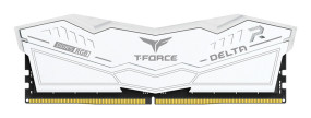 foto de DDR5 TEAMGROUP T-FORCE DELTA RGB 16GB X2 6400 BLANCO