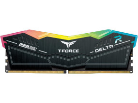 foto de DDR5 TEAMGROUP T-FORCE DELTA RGB 16GB X2 7200 NEGRO
