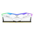 foto de DDR5 TEAMGROUP T-FORCE DELTA RGB 16GB X2 7200 BLANCO