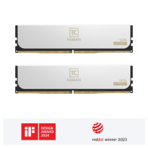 foto de DDR5 TEAMGROUP T-CREATE EXPERT 48GB 6400 BLANCO