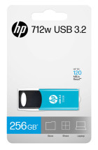 foto de USB HP 3.2 256GB 712W AZUL