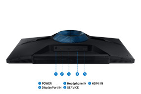 foto de MONITOR SAMSUNG 24 LS24DG302EUXEN ODYSSEY G3 G30D LED FHD 180HZ