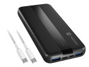 foto de POWERBANK NATEC TREVI SLIM QV2 10000MAH 2XUSB-A 18W + 1XUSB-C 20W + CABLE USB-C