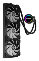 foto de VENTILADOR GENESIS REFRIGERACION LIQUIDA HYDRIA 360 ARGB 120MM + PASTA TERMICA