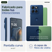 foto de SMARTPHONE MOTOROLA MOTO EDGE 60 5G 12GB 512GB GIBRALTAR BLUE
