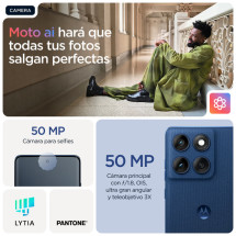 foto de SMARTPHONE MOTOROLA MOTO EDGE 60 5G 12GB 512GB GIBRALTAR BLUE