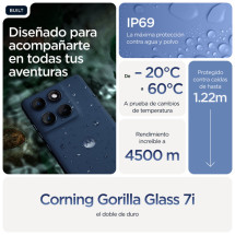 foto de SMARTPHONE MOTOROLA MOTO EDGE 60 5G 12GB 512GB GIBRALTAR BLUE