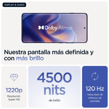foto de SMARTPHONE MOTOROLA MOTO EDGE 60 PRO 5G 12GB/512GB DAZZLING BLUE