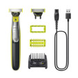 foto de RECORTADORA PHILIPS QP2834/23 ONE BLADE 360 CARA CUERPO DOBLE CUCHILLA