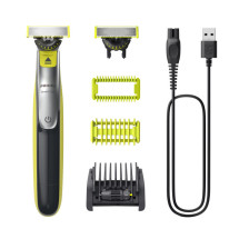 foto de RECORTADORA PHILIPS QP2834/23 ONE BLADE 360 CARA CUERPO DOBLE CUCHILLA