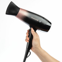 foto de SECADOR REMINGTON D5305 2200W 3 TEMPERATURAS DIFUSOR NEGRO Y ROSA