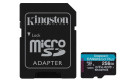foto de Kingston Technology Tarjeta microSDXC Canvas Go Plus Gen4 de 256 GB, 200 MB/s, A2 U3 V30 y adaptador