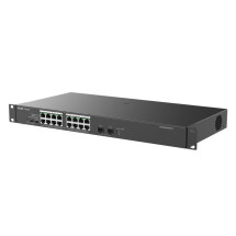foto de SWITCH RUIJIE REYEE RG-ES118GS-P-L 16P DOWLINK + 2UPLINK SFP