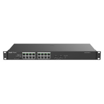 foto de SWITCH RUIJIE REYEE RG-ES118GS-P-L 16P DOWLINK + 2UPLINK SFP